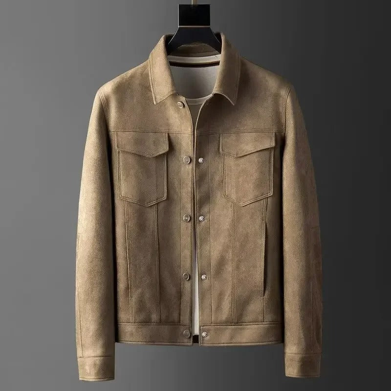 Chic leather jacket