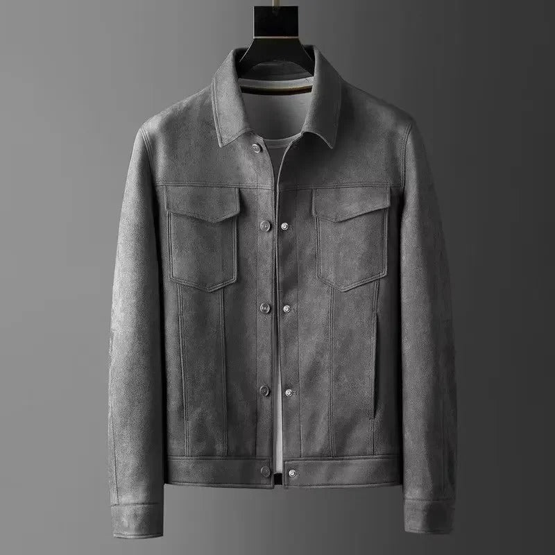 Chic leather jacket