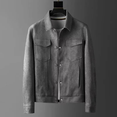 Chic leather jacket