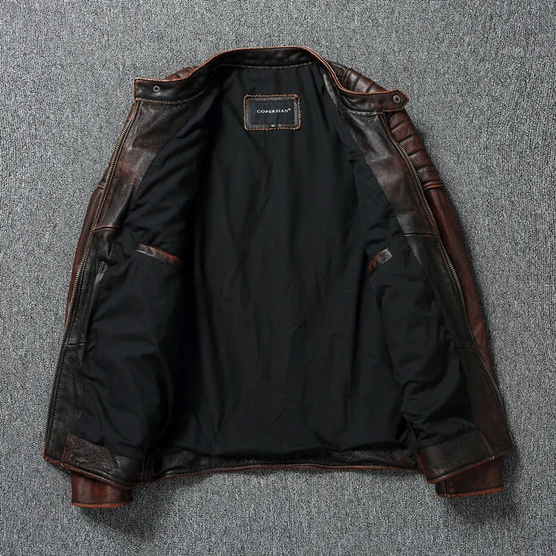 Vintage leather jacket