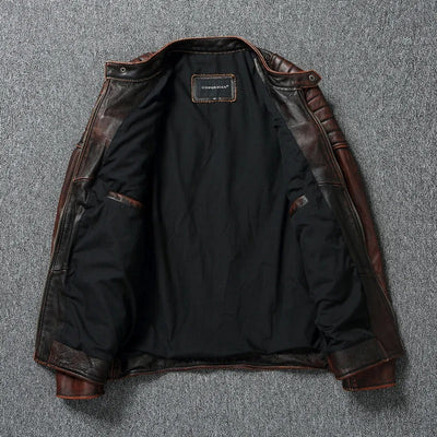 Vintage leather jacket