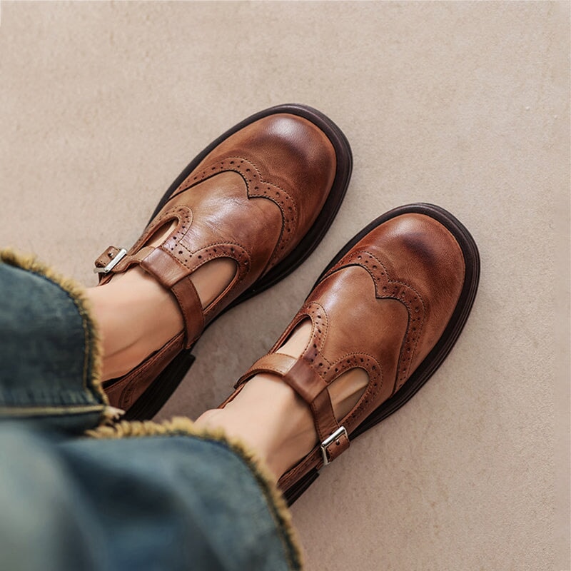 Giulio | Elegant Leather Summer Shoes for a Sophisticated Look