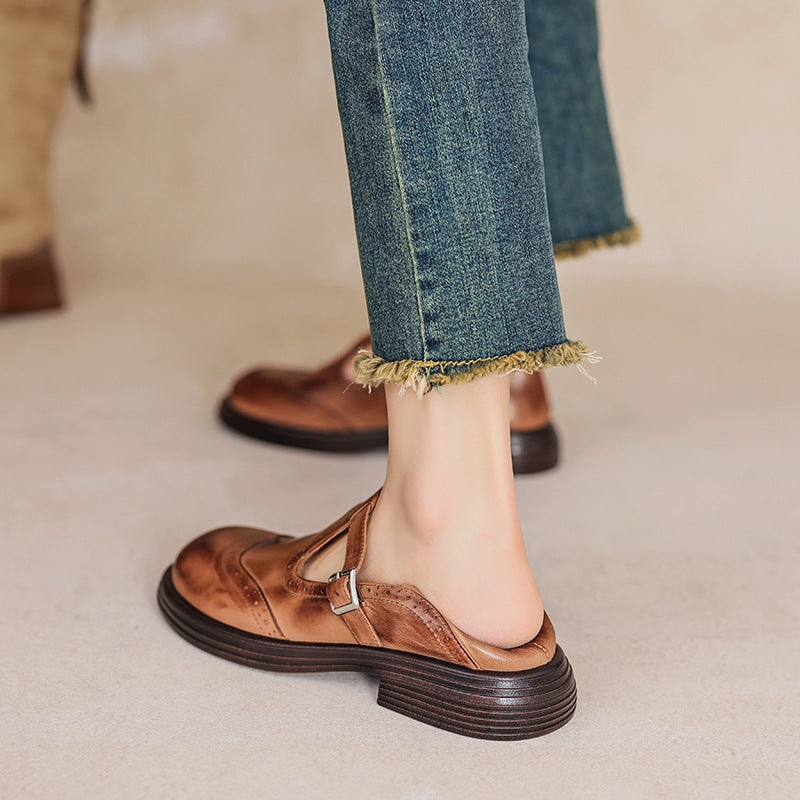 Giulio | Elegant Leather Summer Shoes for a Sophisticated Look