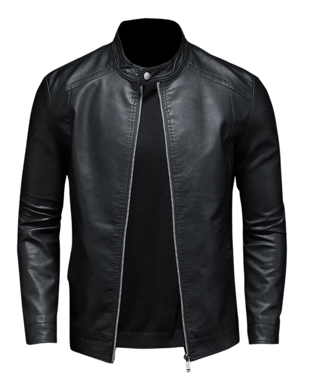 Classic leather jacket