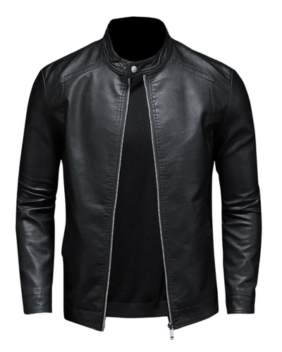 Classic leather jacket